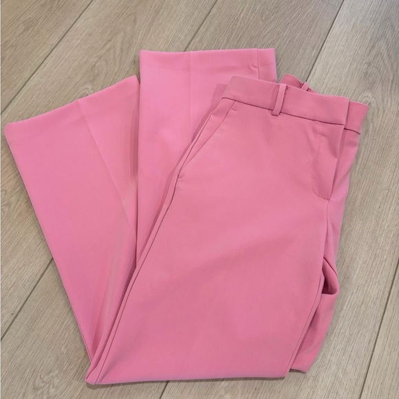 Ann Taylor The Jayne Trouser Pink Mid Rise Career Pants NWT Size 6 Petite - Picture 3 of 7
